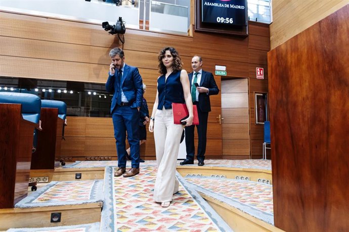 Isabel Díaz Ayuso, presidenta de la Comunidad de Madrid