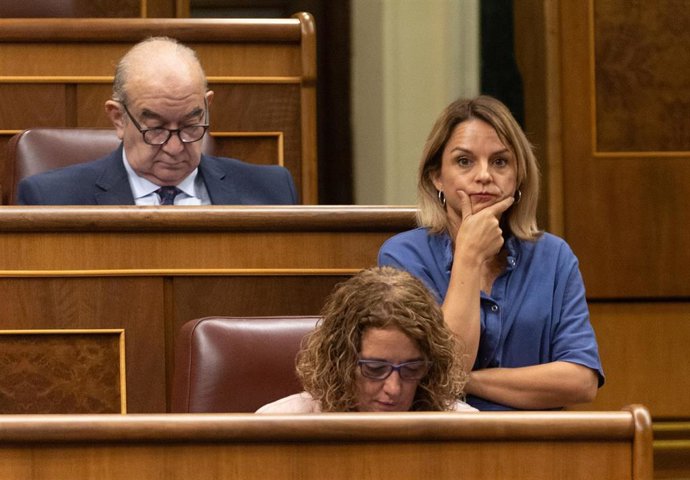 La diputada de Podemos Noemí Santana durante un pleno en el Congreso de los Diputados, a 20 de junio de 2024, en Madrid (España).