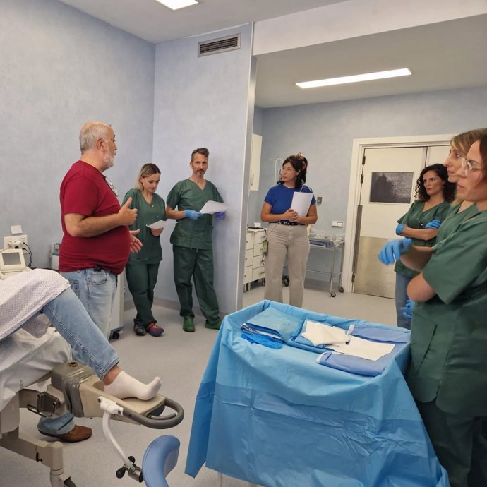 Curso sobre la distocia de hombro en el parto.