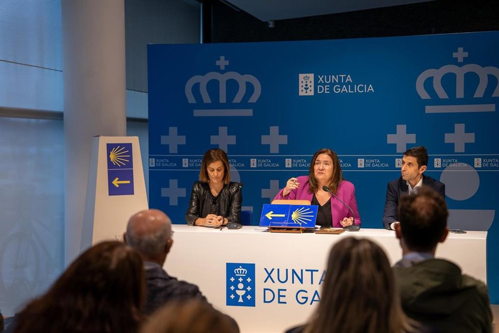 Ana Ortiz en la presentación de este jueves.