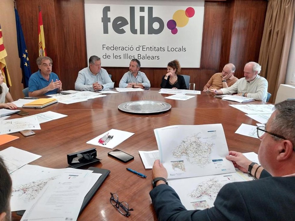 Reunión entre el Consell de Mallorca y otras administraciones para coordinar el estudio de carga de las carreteras