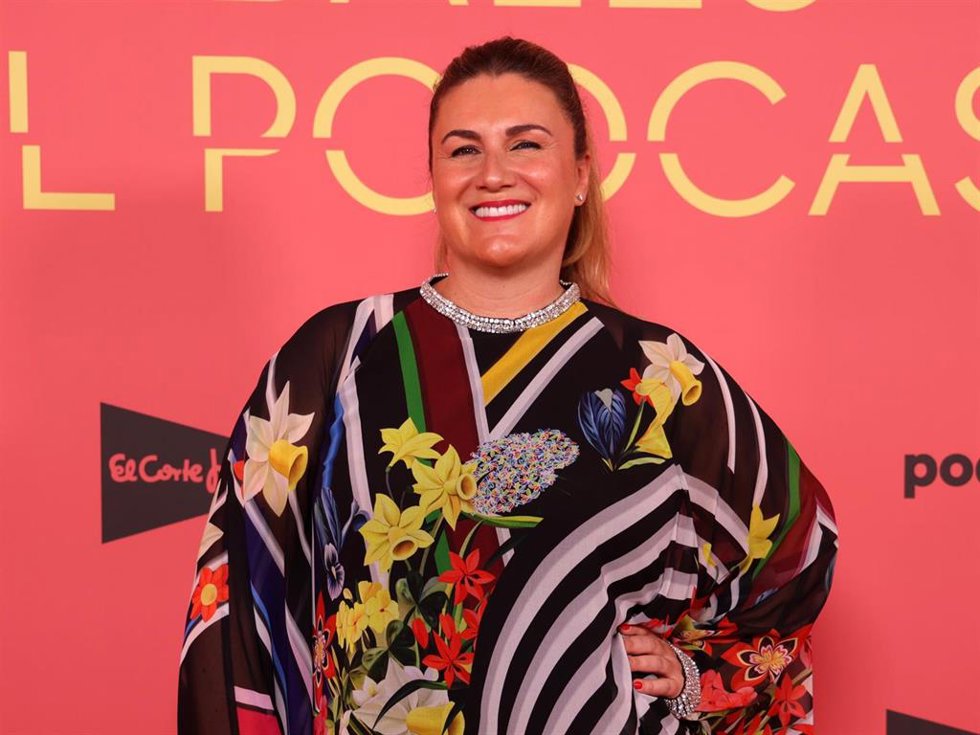 Carlota Corredera asiste a la entrega de los premios Ondas Globales del podcast que se celebra en el Circo Price. A 19 de junio de 2024, en Madrid (España).