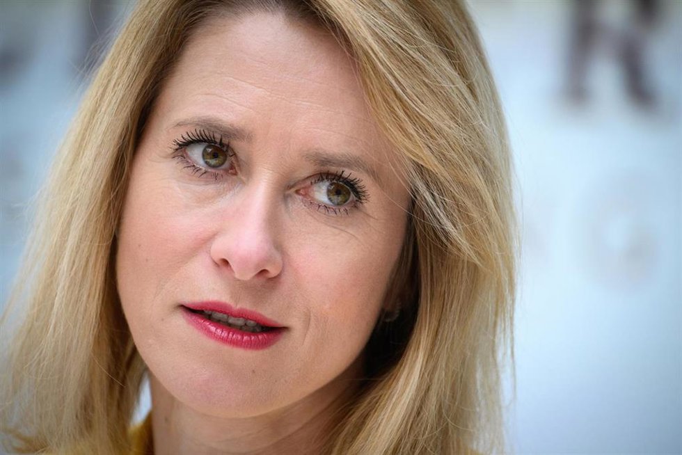 Archivo - Kaja Kallas, primera ministra de Estonia