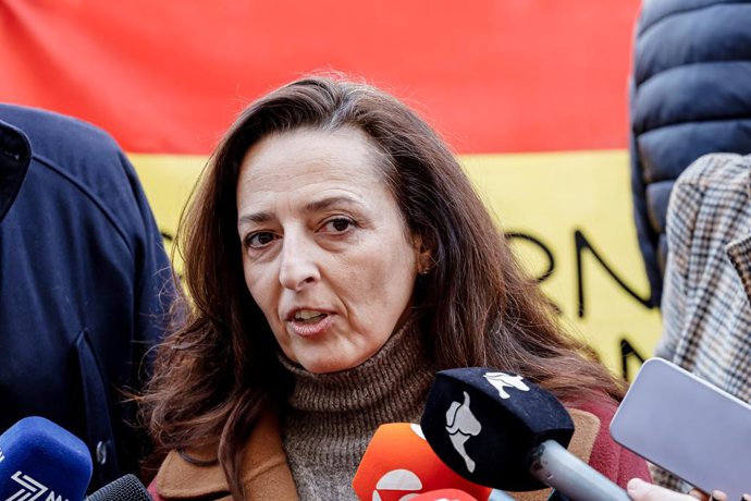 Archivo - Arxiu - La sotssecretaria jurídica de VOX, Marta Castro, en una imatge d'arxiu