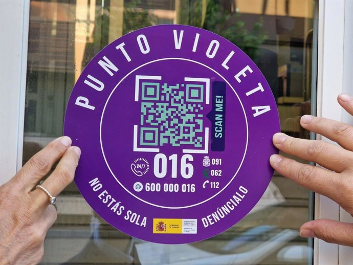 Distintivo de Punto Violeta.