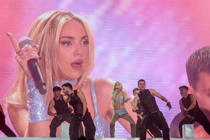 Archivo - La cantante Ana Mena