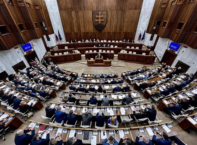 Archivo - Parlamento de Eslovaquia