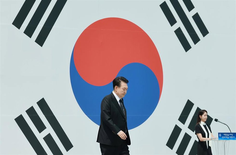 El presidente de Corea del Sur, Yoon Suk Yeol