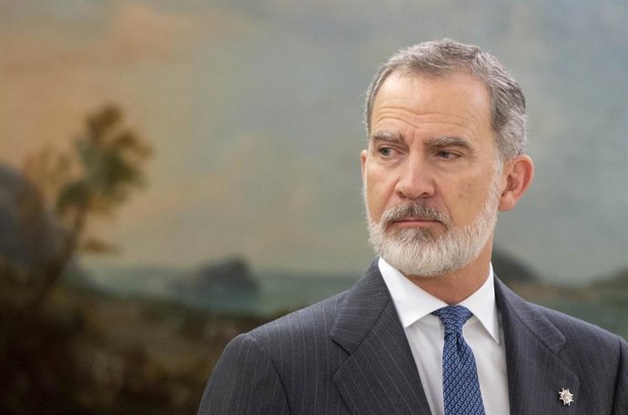 Archivo - El Rey Felipe VI.