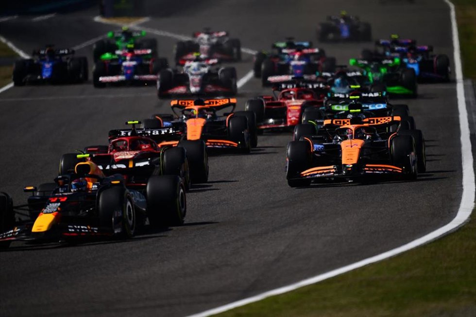 Recurso de coches en carrera de F1