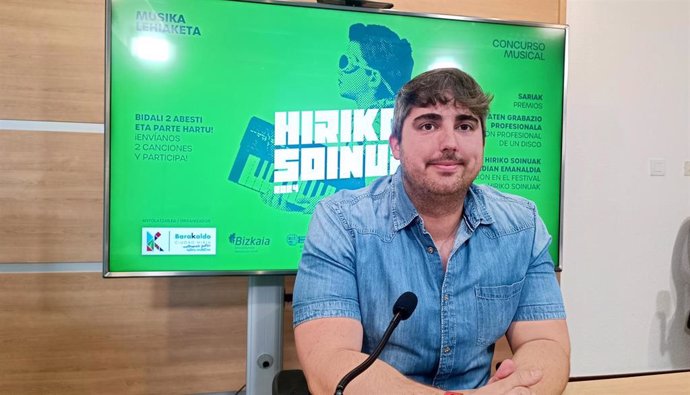 El concejal de Juventud del Ayuntamiento de Barakaldo, Jonathan Martín