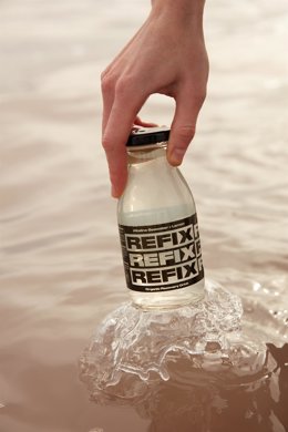 Archivo - Bebida isotónica con agua de mar, la nueva tendencia en nutrición para la hidratación del deportista.