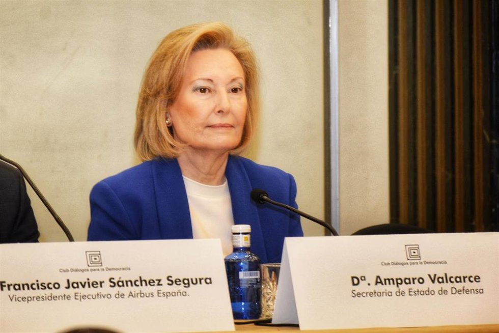 La secretaria de Estado de Defensa, Amparo Valcarce.