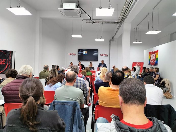 Pleno del Comité Regional de UGT en Cantabria celebrado en Santoña