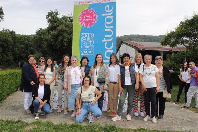 Mujeres representantes de UAGN y LandaXXI se reúnen en Navarra para compartir experiencias.