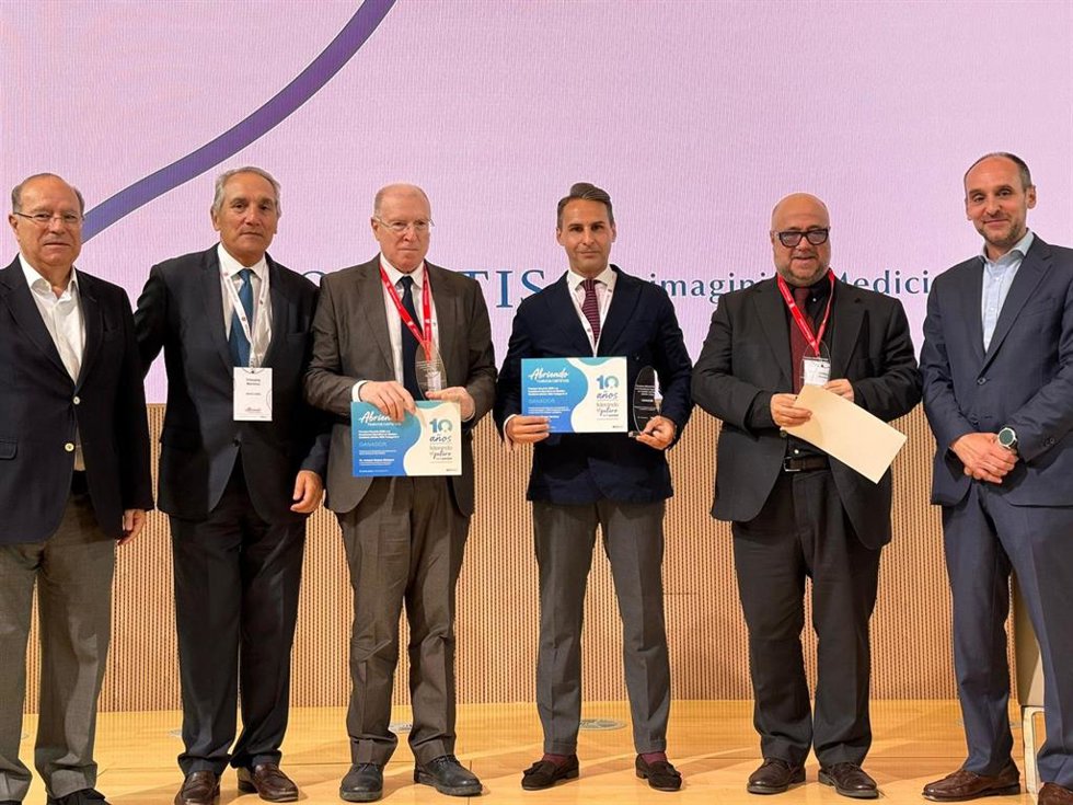 Entrega de los Premios Novartis-IESE a dos proyectos impulsados desde la sanidad pública andaluza.