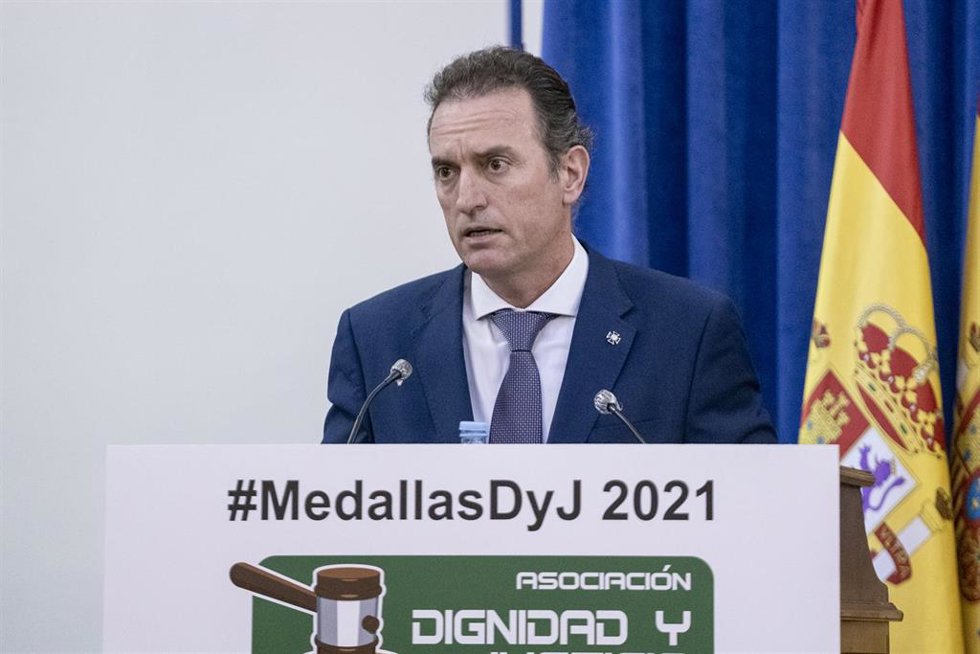 Archivo - El presidente de la Asociación Dignidad y Justicia, Daniel Portero, a 10 de diciembre de 2021, en Madrid, (España). 