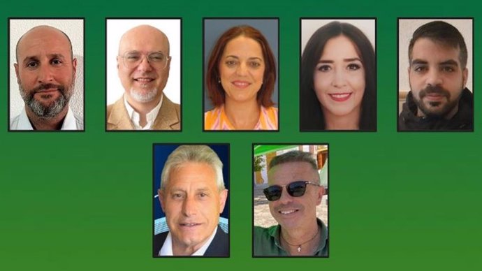 Nuevos coordinadores de Vox en la provincia de Huelva.