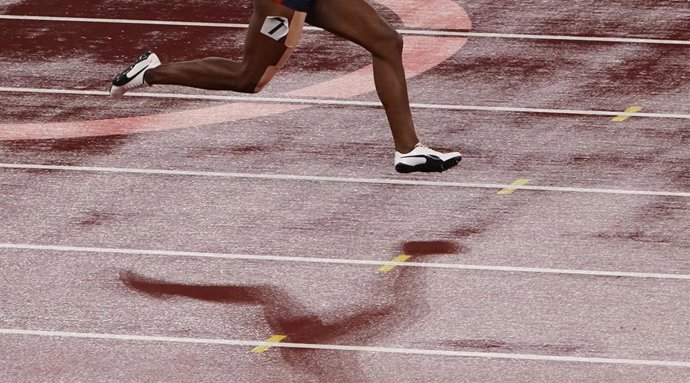 Archivo - 04 September 2021, Japan, Tokyo: Venezuela's Lisbeli Marina Vera Andrade competes in the Women's 200m T47 Final of the Athletics competitions at the Olympic Stadium, during the Tokyo 2020 Paralympic Games. Photo: Marcus Brandt/dpa