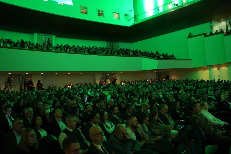 Archivo - Cientos de personas asisten a la inauguración de Valncia Capital Verde Europea 2024, en el Palau de la Música, a 11 de enero de 2024, en Valencia, Comunidad Valenciana (España). La capitalidad verde es un hito único que permitirá a la ciudad 