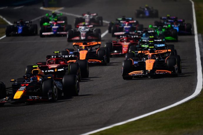 Recurso de coches en carrera de F1