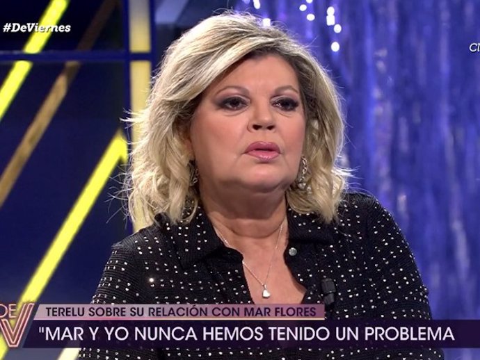 Terelu Campos durante la emisión de '¡De Viernes!'.