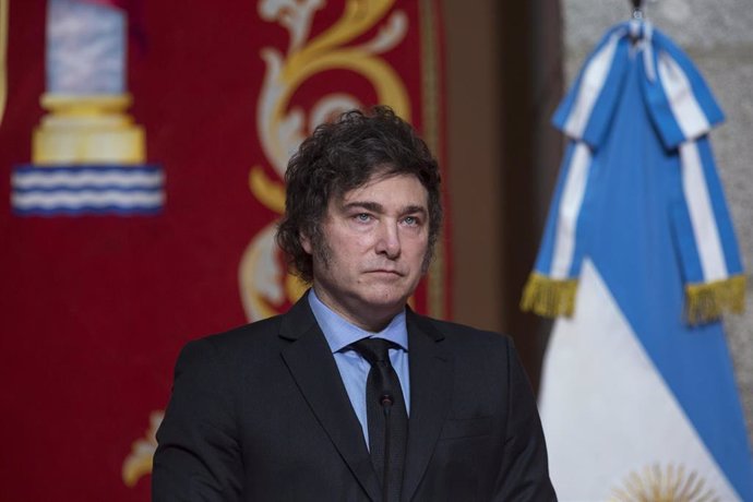 El presidente de Argentina, Javier Milei