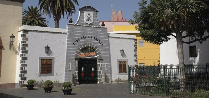 Exterior del Cuartel del Cristo en La Laguna