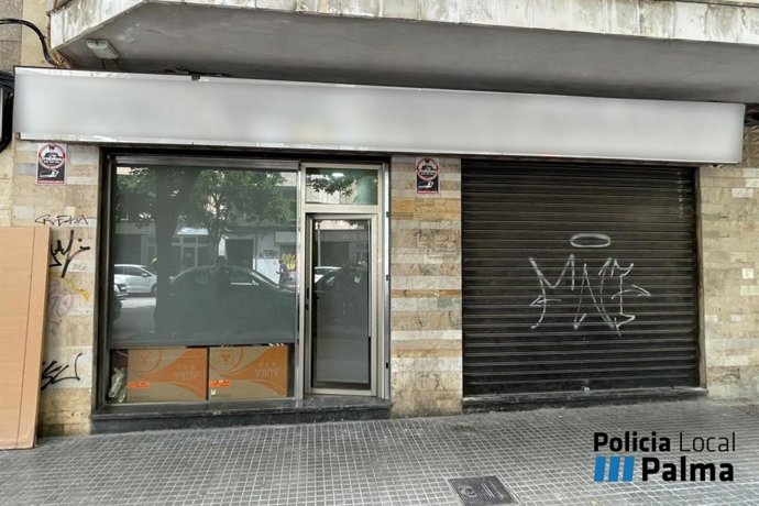 La Policía Local de Palma detecta en un inmueble 20 infraviviendas en construcción