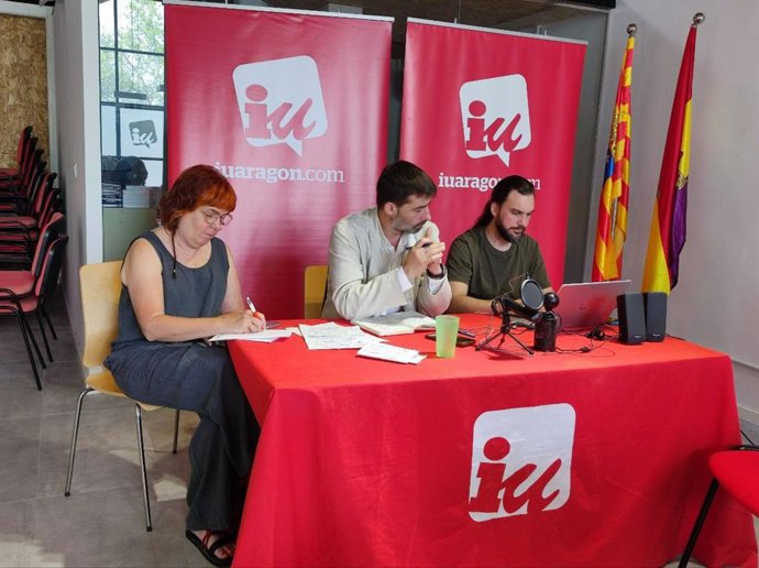 Coordinadora de IU Aragón celebrada este sábado.