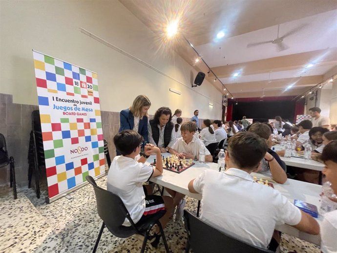 I Encuentro Juvenil de Juegos de mesa, Board Games, celebrado en Sevilla.