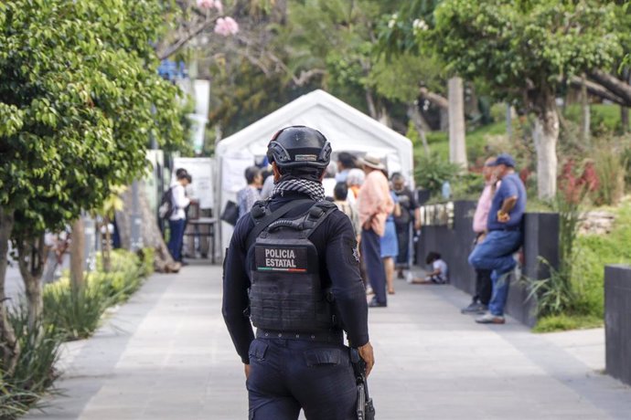 Policía en Guerrero, México