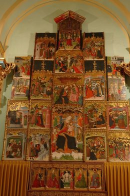 Un retablo que forma parte del proyecto comarcal.