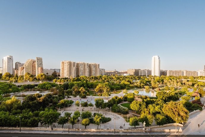 El Ayuntamiento de València lanza mapas del Jardín del Túria con pictogramas para personas con dificultad visual y cognitiva