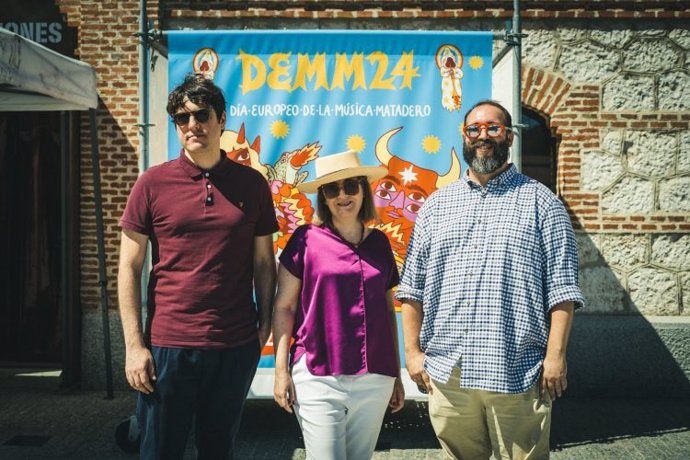 La delegada de Cultura, Turismo y Deporte, Marta Rivera de la Cruz, en el evento celebrado esta mañana en Matadero por el Día Europeo de la Música.