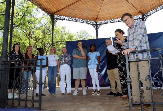 Clausura de la asamblea anual de Andalucía Acoge en Jerez de la Frontera (Cádiz) con la lectura de un manifiesto.