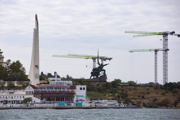 Archivo - Imagen del puerto de Sebastopol, en Crimea 