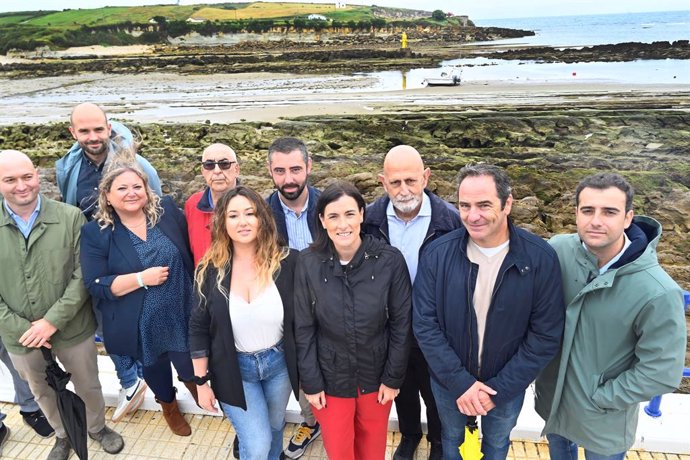 Inauguración de la restauración del monumento al Pescador de La Maruca