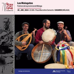 El grupo 'Los Malagatos' actuarán el 28 de junio en Casares.