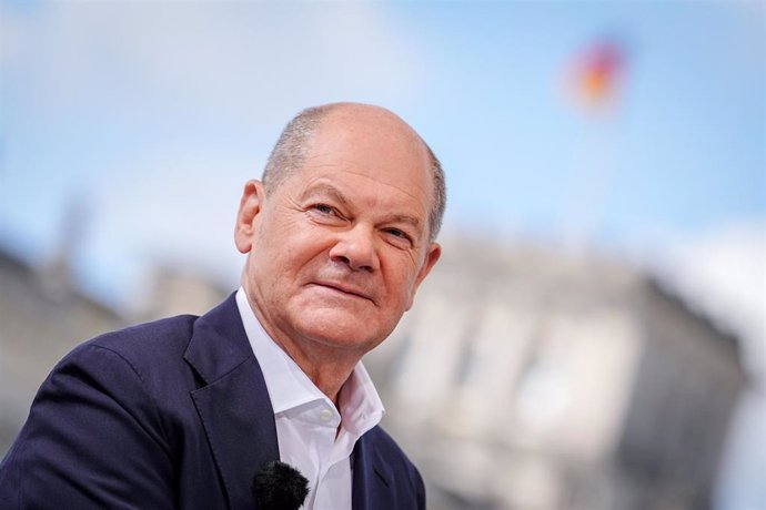 El canciller alemán, Olaf Scholz