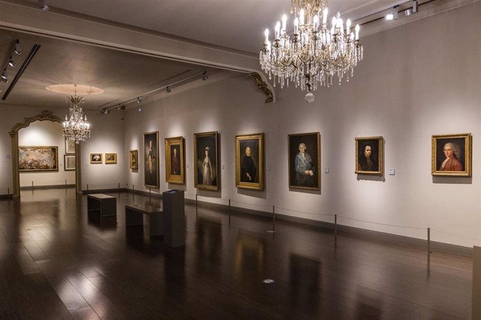 Archivo - Sala Goya del Museo Goya de Fundación Ibercaja.