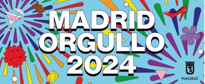 Cartel del Orgullo del Ayuntamiento de Madrid