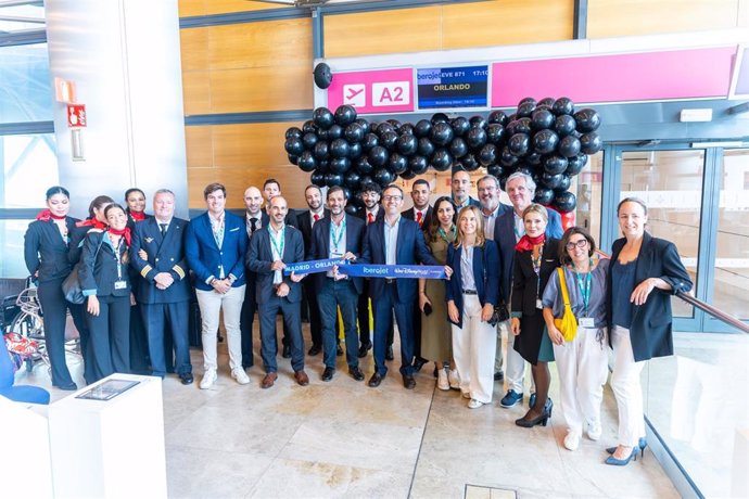 Iberojet (Ávoris) inicia sus vuelos directos entre Madrid y Orlando (Estados Unidos) hasta septiembre.
