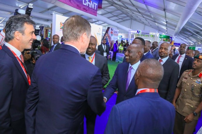 Archivo - El presidente de Kenia, William Ruto, en la anterior edición del Africa Energy Forum
