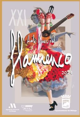 Cartel de la XXI edición del aula municipal de flamenco