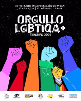 Las asociaciones LGBTIQA+ de Tenerife convocan la manifestación del Orgullo en El Médano