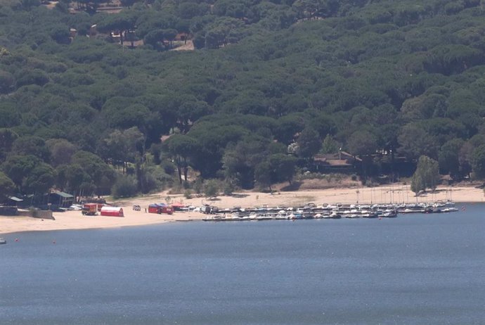 Archivo - Vistas del pantano de San Juan, a 30 de junio de 2021, en San Martín de Valdeiglesias, Madrid (España). 