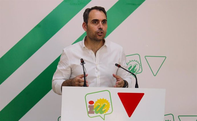 El coordinador general de IU Andalucía, Toni Valero, en una imagen de archivo 