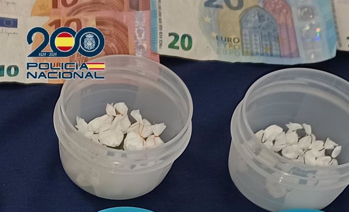 Dosis de Cocaína halladas en una tienda de alimentación de Sanlúcar.