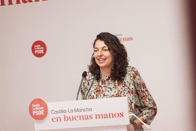 La diputada del grupo socialista en las Cortes regionales Paloma Jiménez.